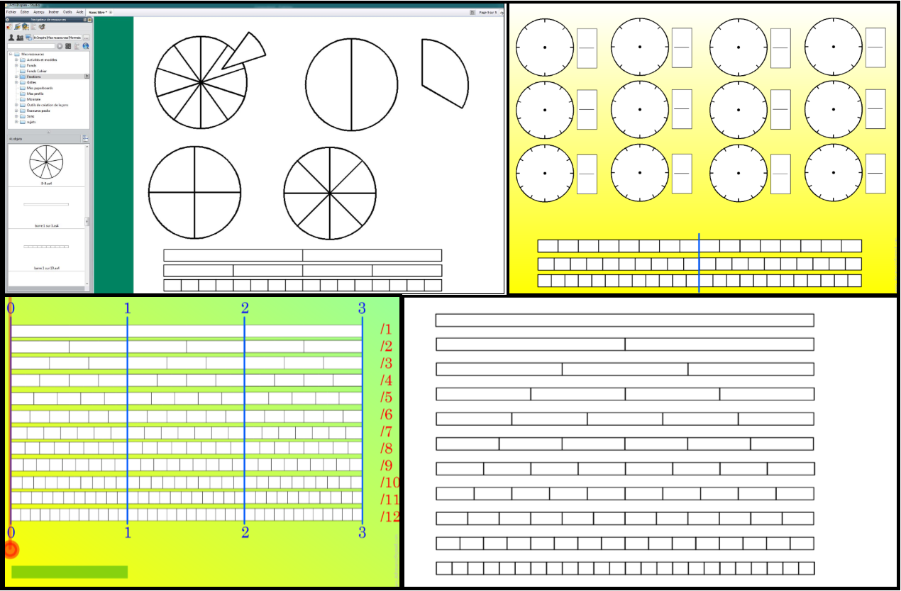 Exercices Fraction Cm1 à Imprimer Matériel et jeux pour travailler les fractions – Tablettes & Pirouettes
